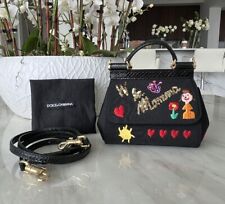 Dolce&Gabbana Leather Exterior Floral Bags & Handbags for Women