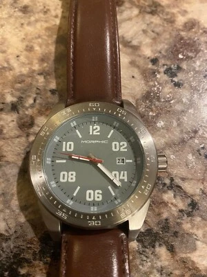 NUEVO - Reloj Morphic Serie M63 Correa Cuero con Fecha - ENVÍO GRATUITO Foto 1 de 4