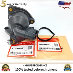 OEM Thermostat Housing For Honda Accord CR-V Civic Acura TSX ILX 19320-RAA-A01 - Picture 1 of 9