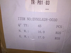 BLACK BOX EVNSL628-0030, GigaTrue CAT6 Channel Patch Ethernet DATA CABLE 30'   - Picture 1 of 2