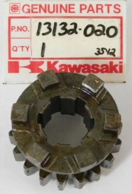 1 NOS Genuine Kawasaki Transmission 3RD Gear 1971 F8 1970 F5 72-75 F9 13132-020 - Image 1 of 3