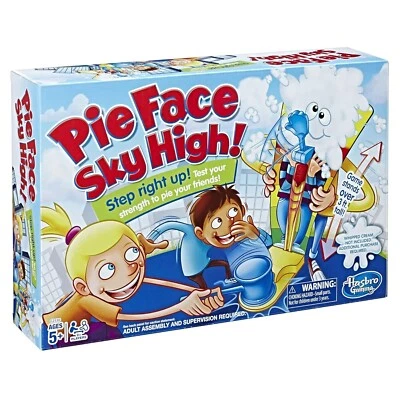 Sky Pie Face High Game, Party Fun Game Pie in the Face Family Party Fun Game - Image 1 of 4
