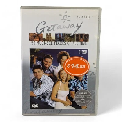 Getaway - 50 Must See Places Of All Time Volume 5   - DVD Region PAL - Image 1 of 3