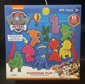NEW Nickelodeon PAWSOME PUP Paw Patrol Character Mold Clay Dough Set - Picture 1 of 2