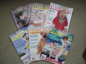 6 Teddy Bear Review Magazines assorted from 2000-2002 great unread condition - Bild 1 von 7