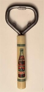 1950s RC Cola Royal Crown Bottling Sumter SC Celluloid Handle Bottle Opener E-5