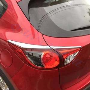 Borde de luz trasera cromada para Mazda CX5 2012-2016 luces traseras cubierta rayas - Imagen 1 de 9