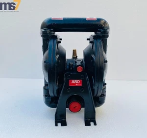 INGERSOLL RAND ARO ALUMINIUM AIR DOUBLE DIAPHRAGM PUMP 1" - Picture 1 of 6