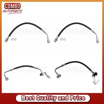 前后制动液压软管适用于 2001 2002 2003 2004 2005 Pontiac Aztek — 第 1/4 张图片