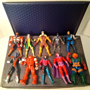 Vintage 1990s Toy Biz Marvel X Men Action Figure Toy Lot of 10 USED TOYS (Box 2) - Bild 1 von 16