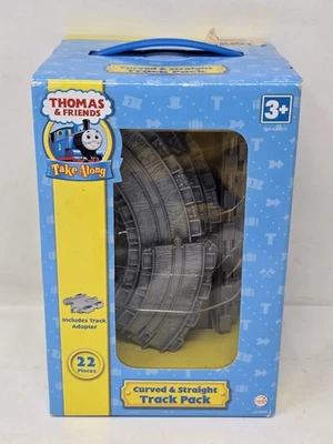 Thomas & Friends Take Along 2009 paquete de pista curva y recta, 22 piezas - Nuevo de Lote Antiguo Foto 1 de 4