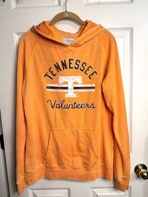 NUEVO CON ETIQUETAS J America Talla XL Tennessee Volunteers Naranja Zen Burnout Polar Sudadera con Capucha Top Foto 1 de 4