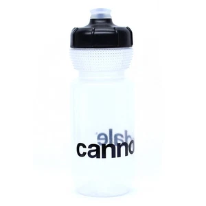Cannondale Gripper Water Bottle Logo Clear w/ Black 600ml/21oz CP5102U1060 - Picture 1 of 3