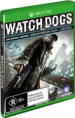 Watch Dogs Xbox One *NEW *OZI *RARE *BREAKTHROUGH PACK *ANZ Special Edition Game - Image 1 of 4