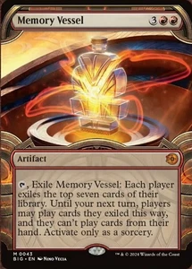 Memory Vessel - Showcase Magic mtg NM-Mint, English OTJ The Big Score x1 - Picture 1 of 1