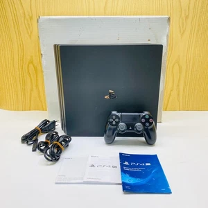 CONSOLE Sony Playstation 4 Pro PS4 NERA 1 TB con SCATOLA e CONTROLLER COMPLETA - Imagen 1 de 24