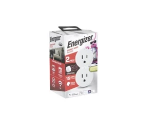 Paquete de 2 enchufes Energizer Connect Smart Wi-Fi, ALEXA, SIRI y GOOGLE 15A - Imagen 1 de 10