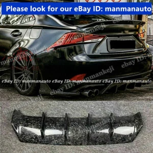 Forged Carbon Fiber Rear Bumper Diffuser For 2017-2019 Lexus IS200 250 IS300 350 - Bild 1 von 7
