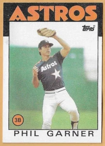 PHIL GARNER HOUSTON ASTROS #83 - TOPPS NM-MT 1986 - Picture 1 of 2