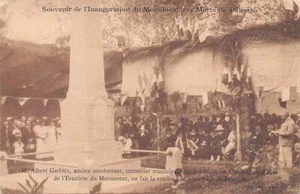 Algérie - PALESTRO Lakhdaria - Inauguration du monument aux morts - M. Albert Ga - Picture 1 of 2