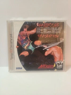 ECW: Hardcore Revolution (Sega Dreamcast, 2000) Authentic Complete CIB  - Image 1 of 4