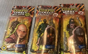 ¡EL CUERPO! Lote de figuras Elite Plaque, Ogro, Bolder Lanard 2018 exclusivo de Wal-Mart - Imagen 1 de 2