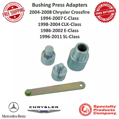 SPC | Bushing Press Adapters Fits 04-08 Crossfire & 86-11 Mercedes-Benz | #75990 - Image 1 of 4