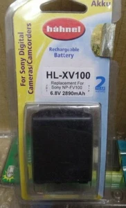 Batterie rechargeable HahnelHL-XV100 for Sony DigitalNP-FV100 6.8V 2890mAh 25/02 - Bild 1 von 1