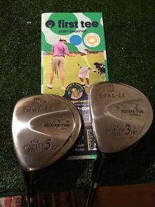 Square Two Left Handed Ladies Opal-LS Woods Set (3 & 5 Woods) Graphite Shafts - Picture 1 of 8