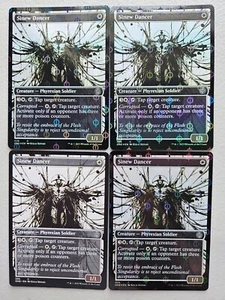 MTG 4x Sinew Dancer ONE (3x Step-and-Compleat, 1x reg) Near Mint - Picture 1 of 2