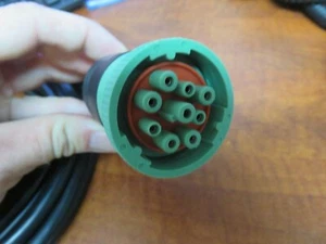 NEW OBD J1939 TYPE 2 Y 8Ft Cable, 9 Pin Male to Female Connector to DB15 Male  - Bild 1 von 3