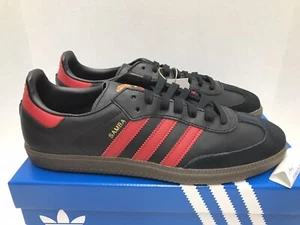 REDUCED! New Adidas Samba Team FC Manchester United Mens 10 US HQ7030 (2022) - Picture 1 of 17