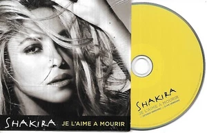 CD CARTONNE CARDSLEEVE 2 TITRES SHAKIRA JE L'AIME A MOURIR (FRANCIS CABREL) 2011 - Foto 1 di 1