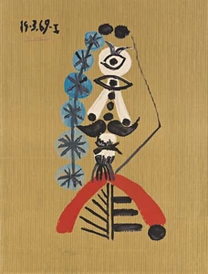 PABLO PICASSO : Imaginary Portraits : Archival Art Print - Picture 1 of 2