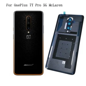 Carcasa de puerta de vidrio cubierta trasera de vidrio de repuesto para One Plus 7T Pro 5G edición McLaren - Imagen 1 de 3