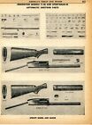 1958 3pg Print Ad Remington Sportsman 48 Autoloading & 11-48 Shotgun Parts List