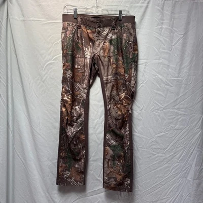 Women's Under Armour Storm Realtree Camo Hunting Pants Size Large - Image 1 of 4