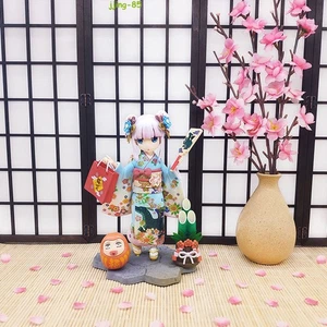 Miss Kobayashi’s Dragon Maid Kanna Lindo Kimono PVC Figura Modelo Estatua Adornos - Imagen 1 de 14