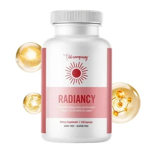 Mezcla de probióticos vaginales y colágeno RADIANCY salud femenina antienvejecimiento 120 cápsulas - Imagen 1 de 7