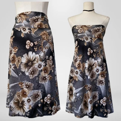 Vestido LulaRoe Mujer Caprichoso Midi Falda Talla 3XL Hada Grunge Elastizado Oficina Foto 1 de 4