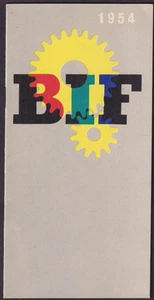 British Industries Fair Visitor Guide 1954 - Imagen 1 de 1