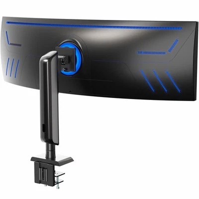 VIVO Vertical Lift Single Ultrawide Monitor Desk Mount, Up to 49" Screens - Image 1 of 4