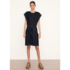 VINCE Crewneck Muscle navy Dress SIZE XS - Picture 1 of 9
