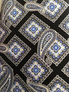 HART SCHAFFNER MARX NWT Paisley Silk Necktie Italy 58½ x 3¼ - Picture 1 of 7