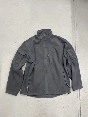 Duluth Trading Co Shoreman Fleece Jacket Men’s M Gray Utility Full Zip - Image 1 of 3