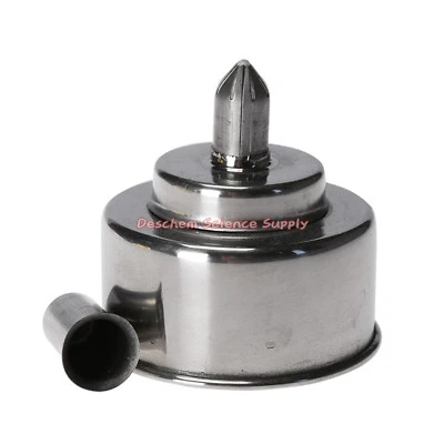200ml Lab Alcohol Burners Stainless Steel Burner Lamp Chemistry Labware - Image 1 of 4