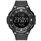 Smael Digital Watches Men's Fashion Outdoor Sport Watches Alarm Led Wristwatch