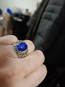 Silber Vintage Southwestern Estate Ring Größe 7,5 - Bild 1 von 8