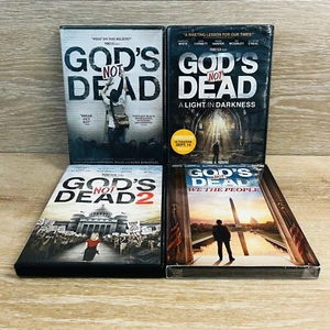 God's Not Dead DVD Movie MEGA Bundle (3 Sealed) PureFlix Family Religious Faith - Picture 1 of 14
