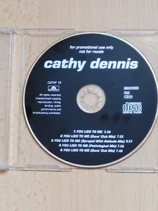 Cathy Dennis -  You lied to me (Promo , Ohne Cover,leichte Kratze - Bild 1 von 1